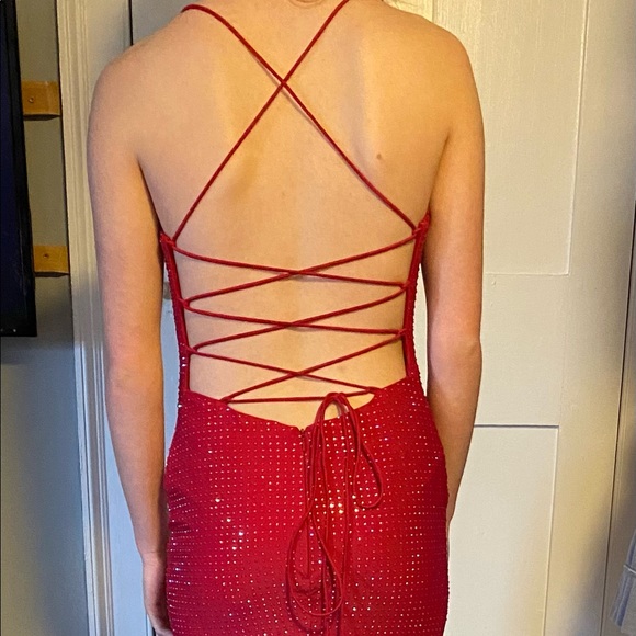 Mori lee prom dress 47003 size 4 - Picture 2 of 7